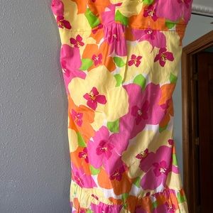Lily Pulitzer strapless fun little dress